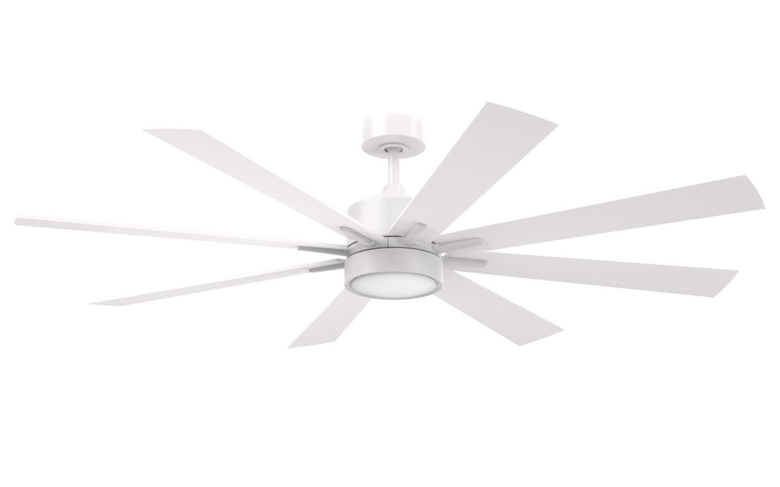 Trans Globe Imports - F-1038-66 WH - 66" Ceiling Fan - Arden - White