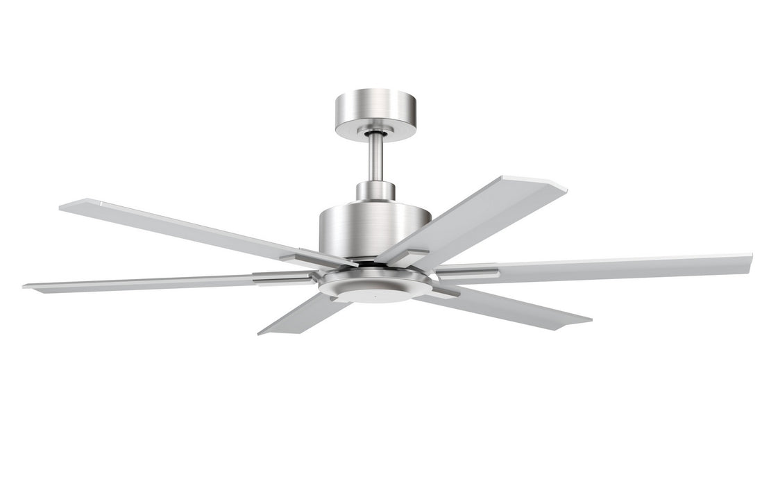 Trans Globe Imports - F-1066 BN - 52" Ceiling Fan - Rayne - Brushed Nickel