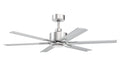 Trans Globe Imports - F-1066 BN - 52" Ceiling Fan - Rayne - Brushed Nickel