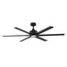 Trans Globe Imports - F-1066-65 BK - 65" Ceiling Fan - Rayne - Black
