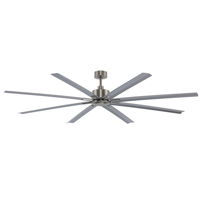 Trans Globe Imports - F-1068-84 BN - 84" Ceiling Fan - Rayne - Brushed Nickel