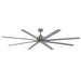 Trans Globe Imports - F-1068-84 BN - 84" Ceiling Fan - Rayne - Brushed Nickel