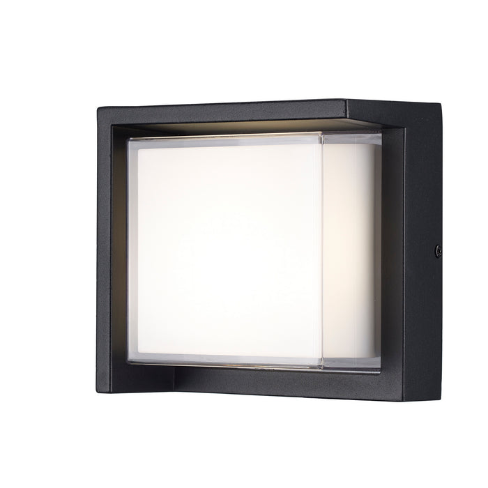 Trans Globe Imports - LED-51920 BK - LED Outdoor Wall Mount - Hatch - Black