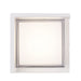 Trans Globe Imports - LED-51920 WH - LED Outdoor Wall Mount - Hatch - White