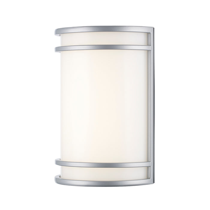 Trans Globe Imports - LED-51930 SL - LED Outdoor Wall Mount - Zorand - Silver