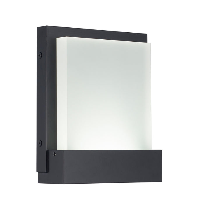 Trans Globe Imports - LED-51940 BK - LED Outdoor Wall Mount - Banks - Black
