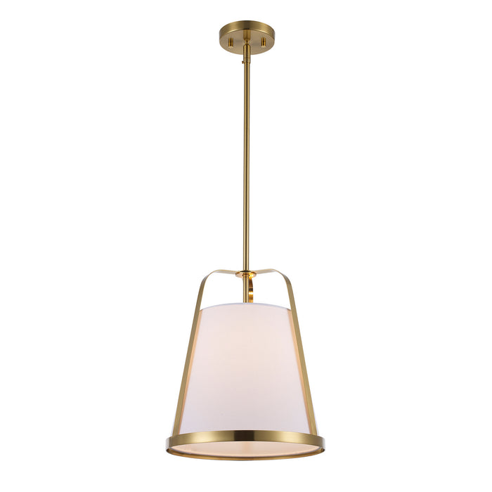 Trans Globe Imports - PND-2309 AG - One Light Pendant - Cass - Antique Gold