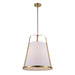 Trans Globe Imports - PND-2310 AG - Three Light Pendant - Cass - Antique Gold