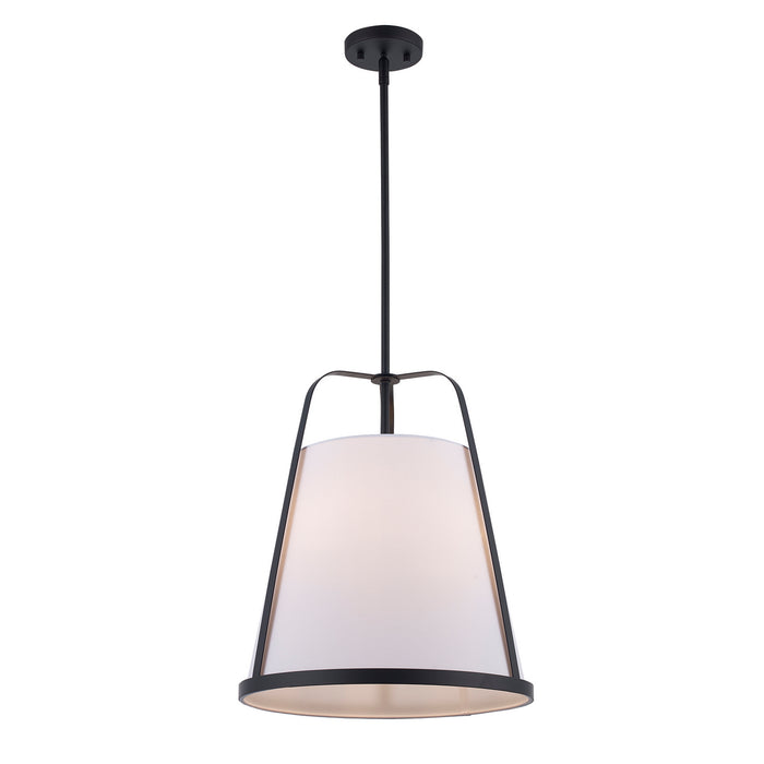 Trans Globe Imports - PND-2310 BK - Three Light Pendant - Cass - Black