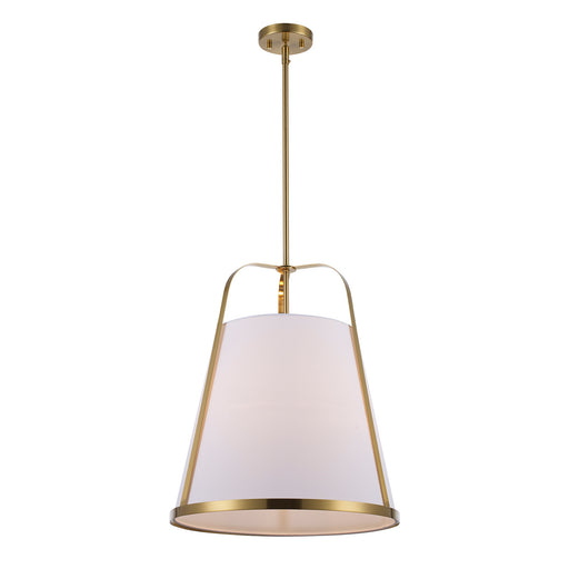 Cass Three Light Pendant Antique Gold