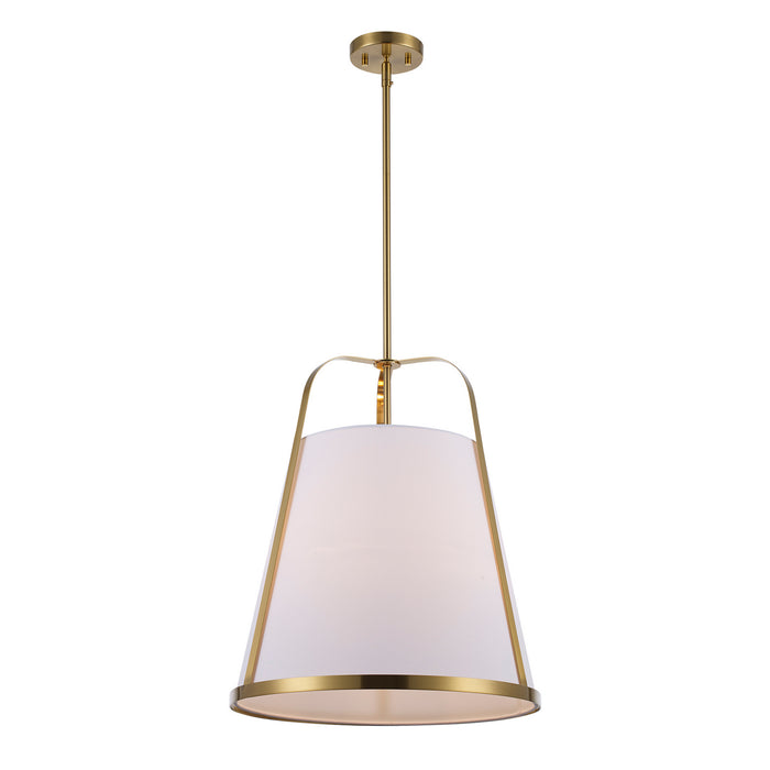 Trans Globe Imports - PND-2311 AG - Three Light Pendant - Cass - Antique Gold