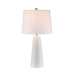 Trans Globe Imports - RTL-9221 WH - One Light Table Lamp - Higgins - White