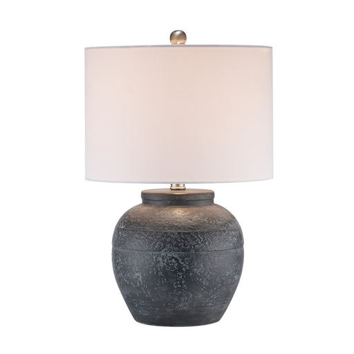 Crestline One Light Table Lamp Black