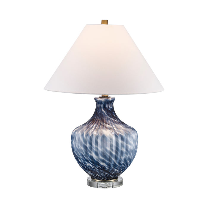 Trans Globe Imports - RTL-9229 BL - One Light Table Lamp - Chance - Blue