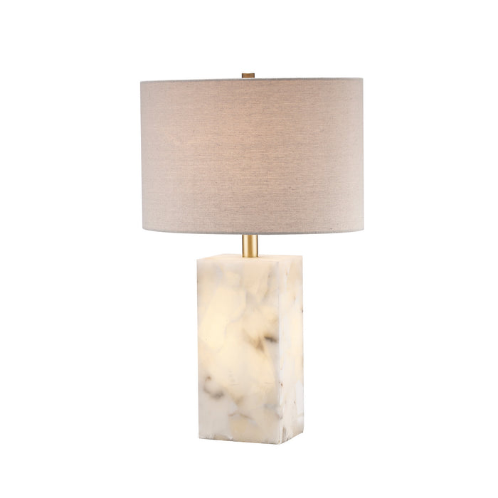 Trans Globe Imports - RTL-9232 WH - One Light Table Lamp - Romeria - White