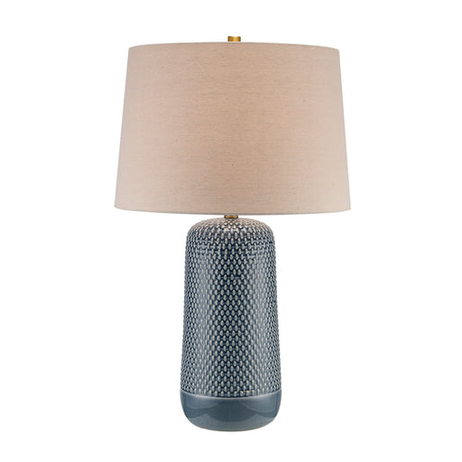 Waterston One Light Table Lamp Blue