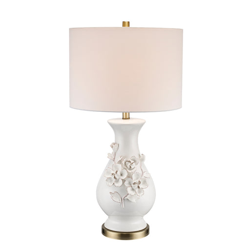 Meredith One Light Table Lamp White
