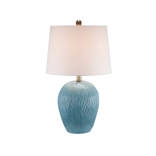 Trans Globe Imports - RTL-9241 TRQ - One Light Table Lamp - Azul - Turquoise