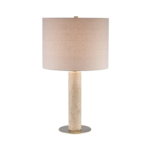 Graceland One Light Table Lamp Travertine