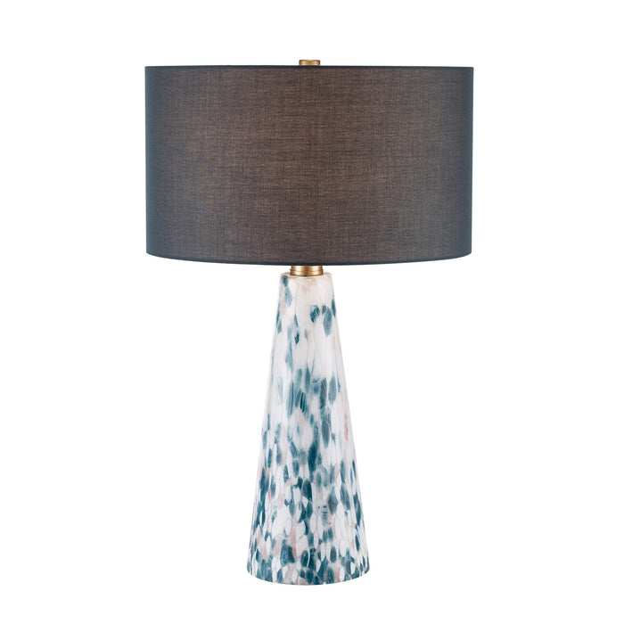 Trans Globe Imports - RTL-9249 GR - One Light Table Lamp - Calico - Green