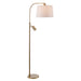 Trans Globe Imports - RTL-9250 AB - Two Light Floor Lamp - Hartford - Warm Brass