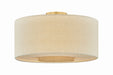 Mitzi - H1153503-AGB - Three Light Flush Mount - Miller - Aged Brass