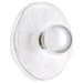 Quorum - 53-8-0847 - One Light Wall Sconce - Del Rey - Brushed Brass|Studio White