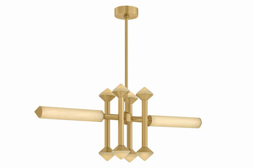 Hydra LED Linear Vintage Brass