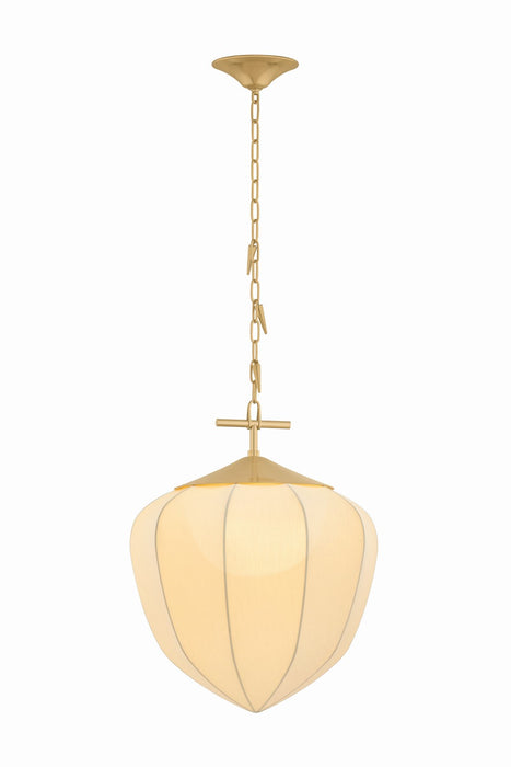 Corbett Lighting - 580-21-VB - One Light Pendant - Hoshi - Vintage Brass