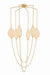 Corbett Lighting - 582-39-VB - LED Chandelier - Positano - Vintage Brass