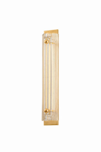 Konstanze LED Wall Sconce Vintage Gold Leaf