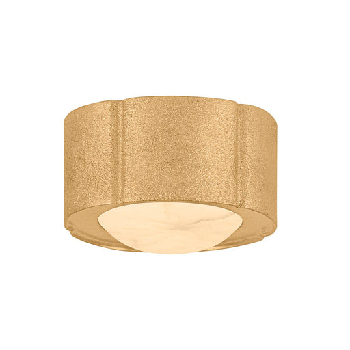 Teka LED Flush Mount Vintage Gold Leaf