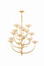 Corbett Lighting - 589-46-VGL - LED Chandelier - Pluro - Vintage Gold Leaf