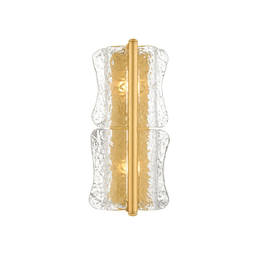 Fosterdale Two Light Wall Sconce Aged Brass