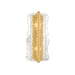 Hudson Valley - 1372-AGB - Two Light Wall Sconce - Fosterdale - Aged Brass