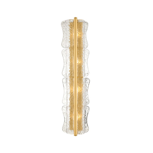 Fosterdale Four Light Wall Sconce Aged Brass