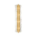 Hudson Valley - 1374-AGB - Four Light Wall Sconce - Fosterdale - Aged Brass