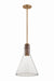 Hudson Valley - 1613-PBR - One Light Pendant - West Hill - Patina Brass