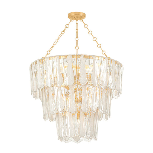 Tappan 13 Light Chandelier Vintage Gold Leaf