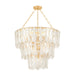 Hudson Valley - 1713-VGL - 13 Light Chandelier - Tappan - Vintage Gold Leaf
