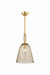 Hudson Valley - 2413-AGB - One Light Pendant - Bleecker - Aged Brass