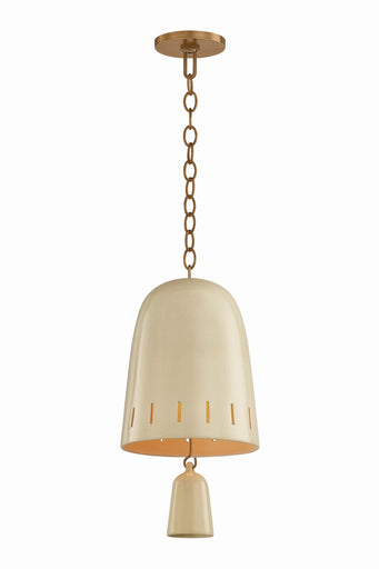 Omi One Light Pendant Patina Brass