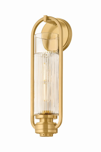 Binnewater One Light Wall Sconce Aged Brass