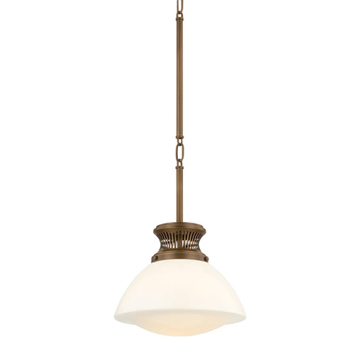 Bruceville One Light Pendant Historic Bronze