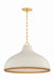 Hudson Valley - 5322-AGB/CCP - One Light Pendant - Southfields - Aged Brass
