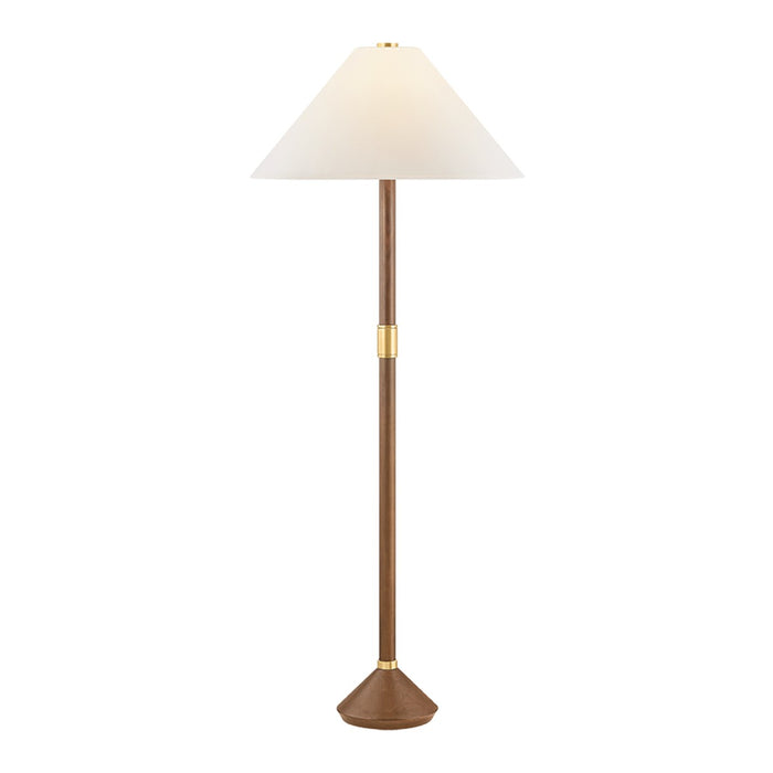 Hudson Valley - L2251-AGB - One Light Floor Lamp - Merrimack - Aged Brass
