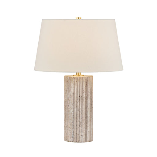 Highland Mills One Light Table Lamp Aged Brass
