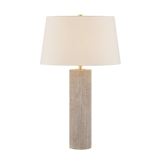 Highland Mills One Light Table Lamp Aged Brass