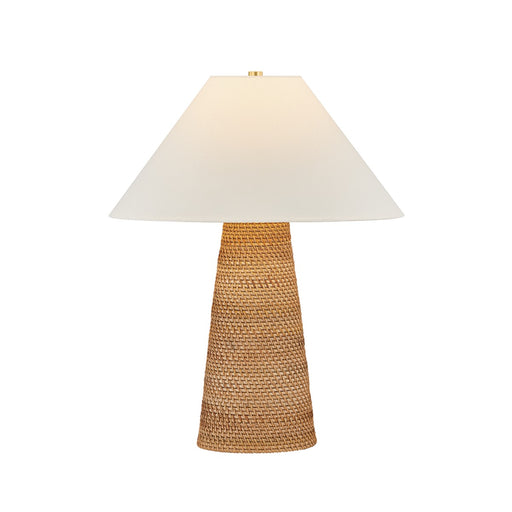 Forest Heights One Light Table Lamp Aged Brass