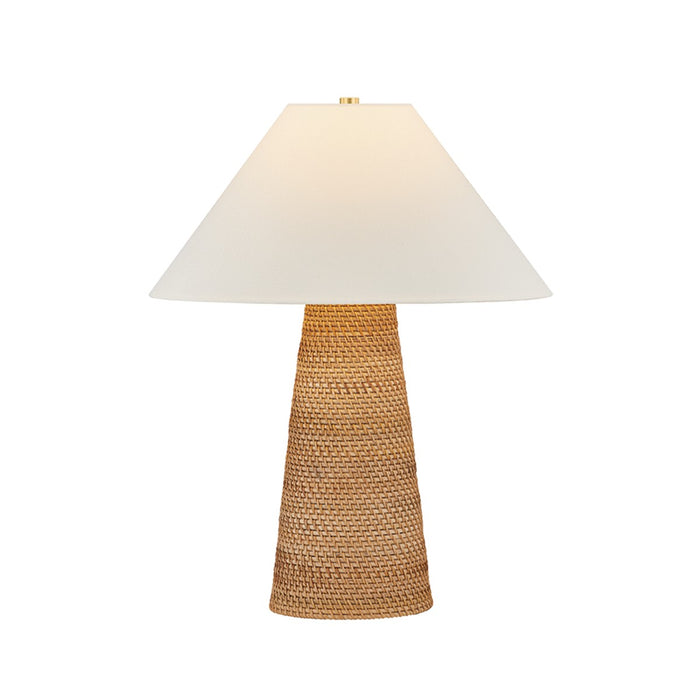 Hudson Valley - L3551-AGB - One Light Table Lamp - Forest Heights - Aged Brass